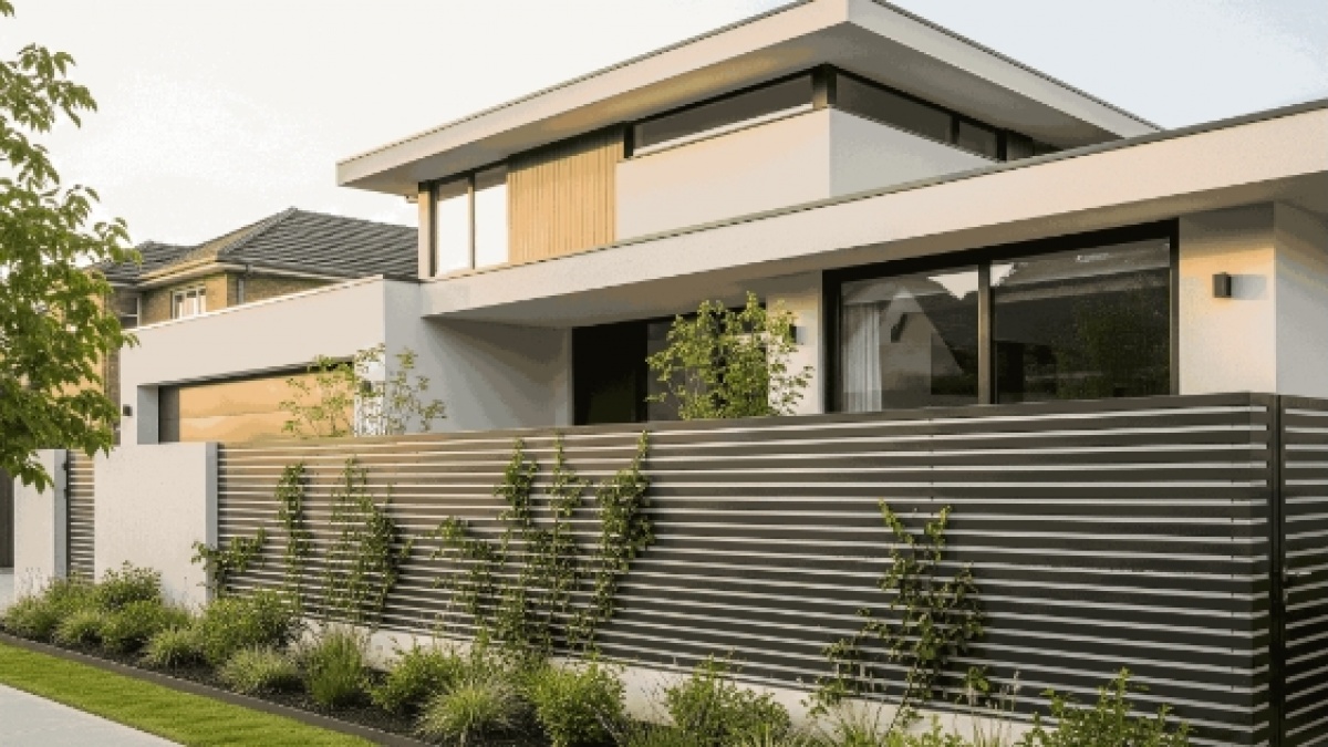 Ide 7 Desain Pagar Rumah Minimalis Kekinian, Hunian Aman Tapi Tetap Estetik