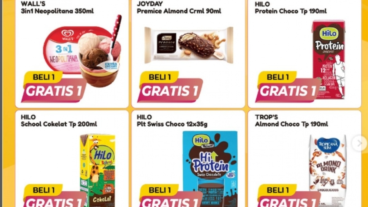 Jangan Sampai Nyesel! Promo Alfamart Hari Ini 6 Juni 2025: Diskonnya Cuma Sehari, Borong Es Krim