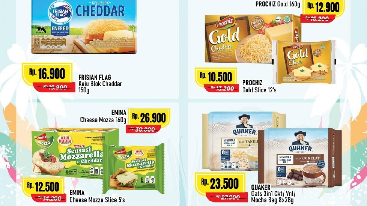 Daftar Promo Alfamart Hari Ini 9 Juni 2025: Keju Slice Cuma Rp12 Ribuan, Serbu sebelum Habis!
