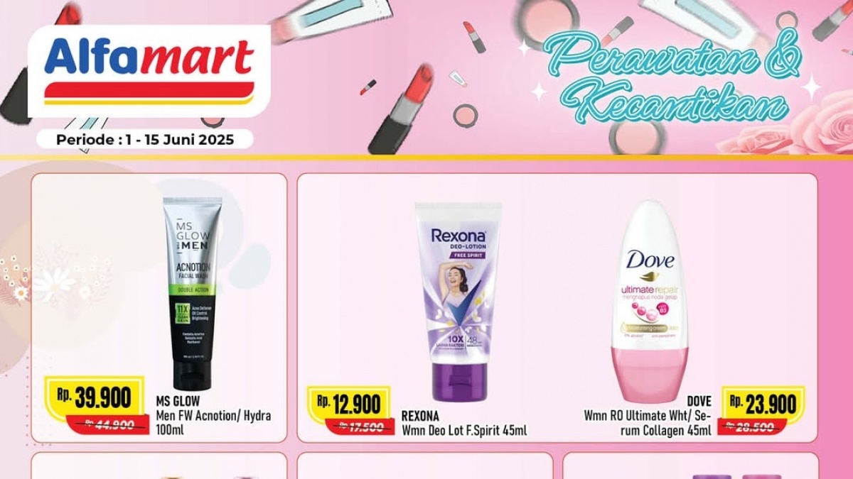 Promo Alfamart Hari Ini Spesial Produk Perawatan: Diskon Parfum Mulai Rp30 Ribuan