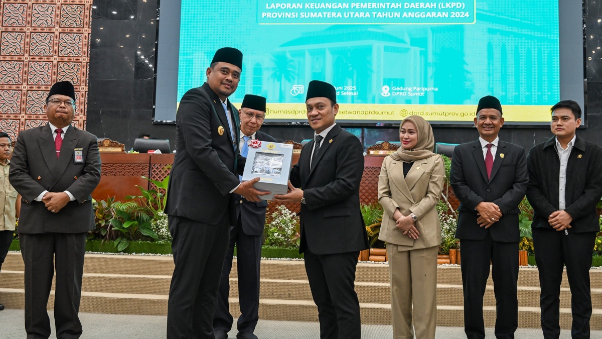 Pemprov Sumut Raih Opini WTP ke-11 Kalinya, Gubernur Bobby Ingatkan OPD Tetap Pertahankan