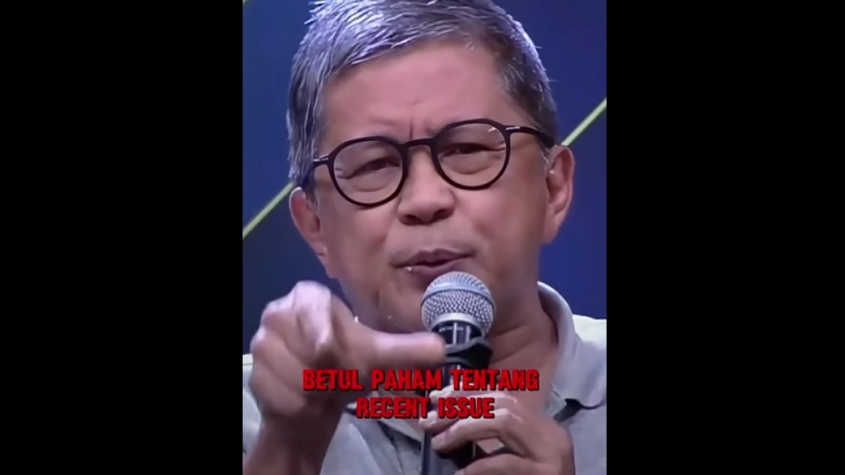 Rocky Gerung Skakmat Sekjen Gibranku, Sebut Cuma Pendukung Kosong: Recent Issue Saja Gak Ngerti