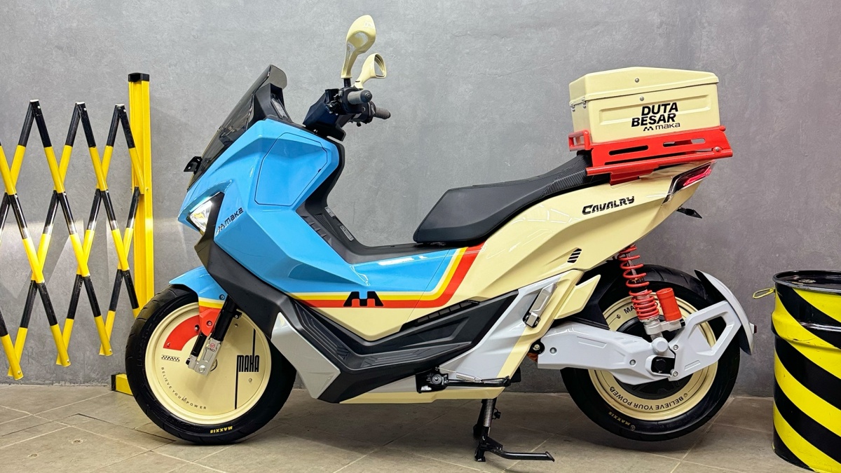 MAKA Motors Siapkan Motor Listrik Cavalry Edisi Khusus Duta Modjo!