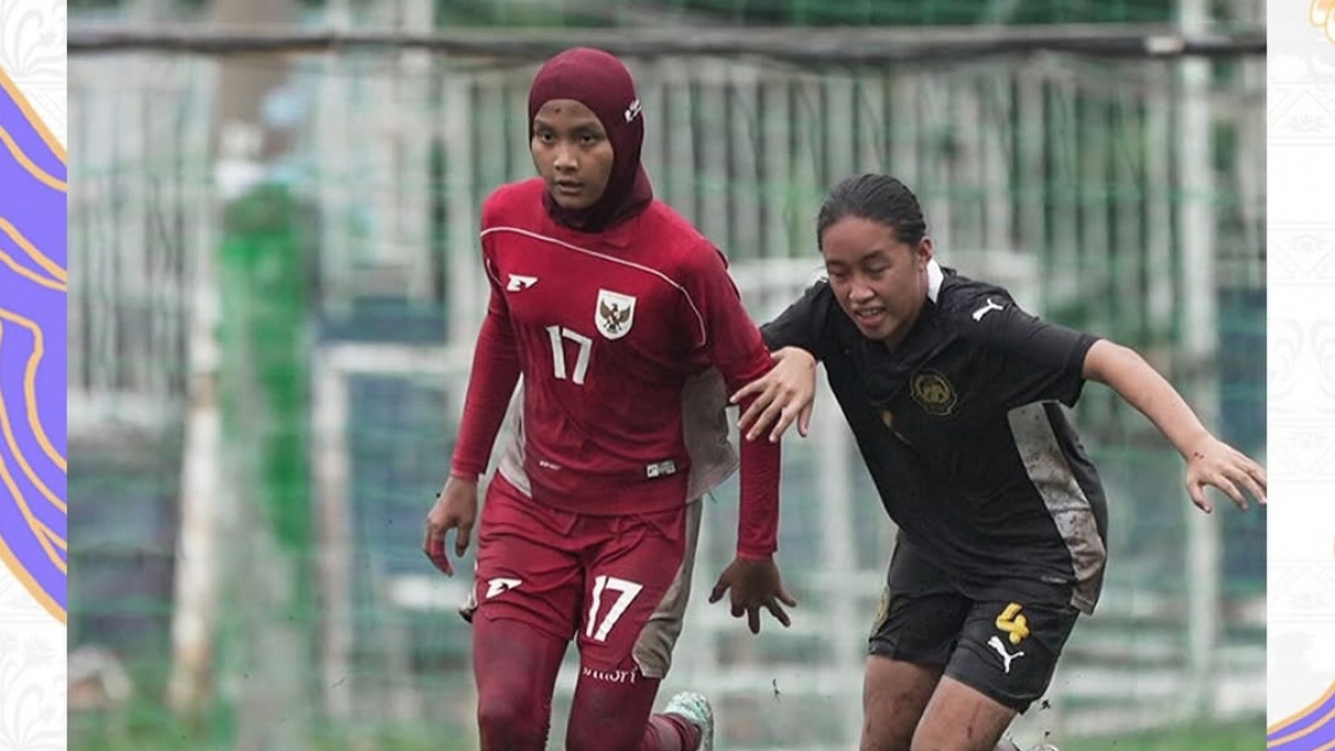 Hancurkan Malaysia 4-0, Timnas Putri Indonesia ke Semifinal Piala AFF U-19 2025