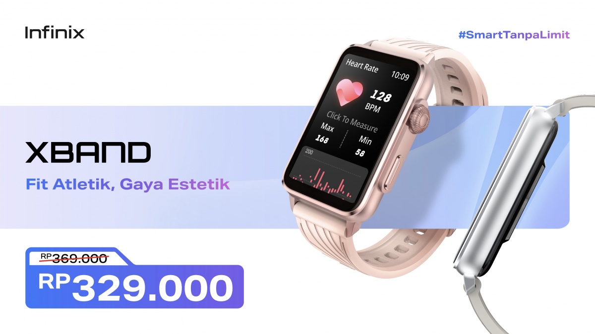 Infinix Zclip dan Infinix Xband Rilis ke Indonesia, TWS dan Smartwatch Murah