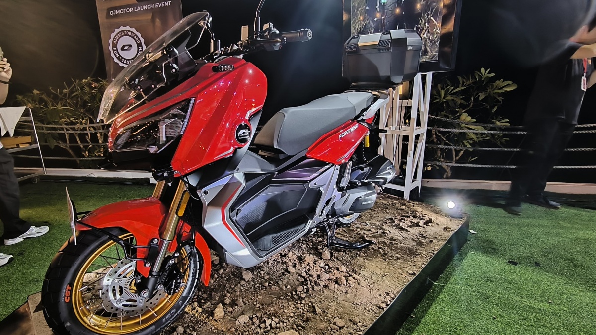 QJMotor Indonesia Yakin Bisa Kuasai Pangsa Pasar Skutik Petualang dengan Fort 250 Adventure