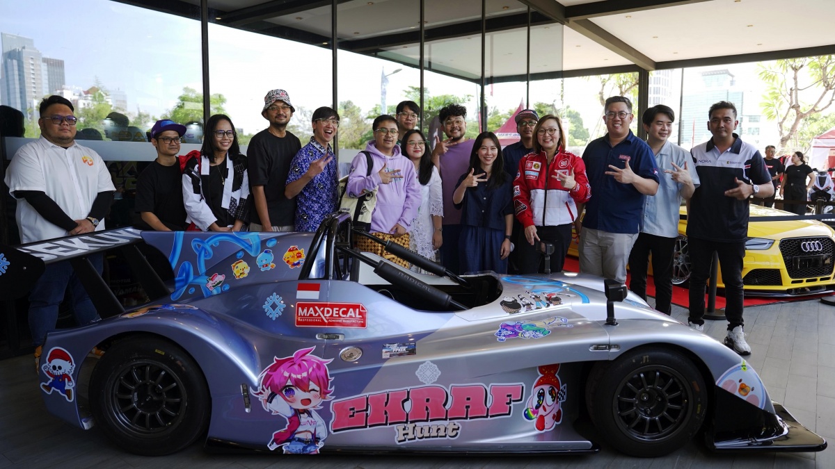 Seni Bertemu Otomotif: MaxDecal, EKRAF, dan Sekuya Hadirkan MaxDecal Art Party