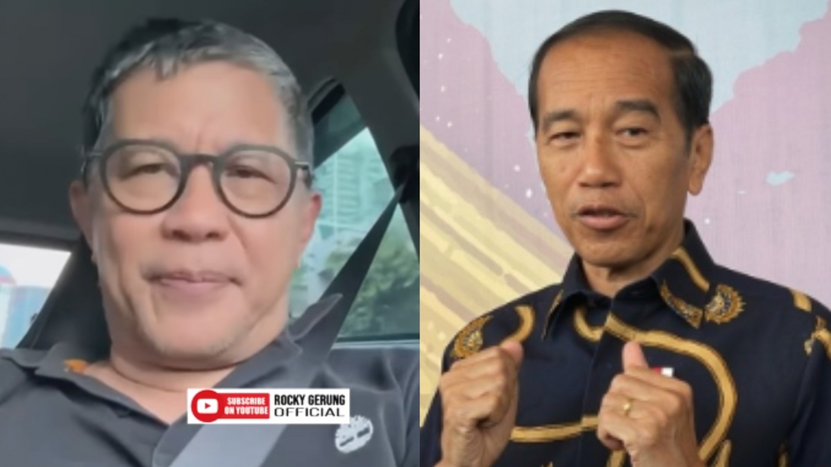 Ogah Pamer Ijazah Asli karena Bikin Negara Chaos, Rocky Gerung: Jokowi Makin Panik