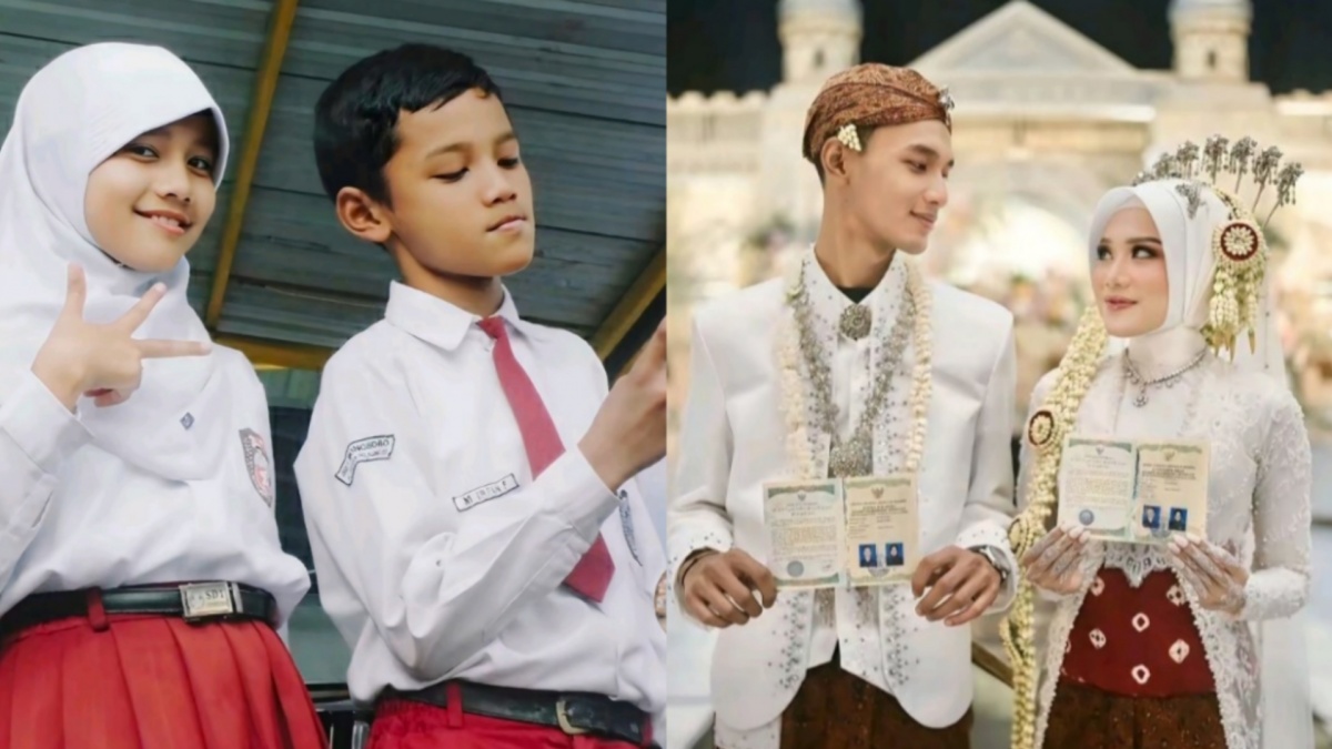 Jangan Remehkan Cinta Anak SD, Viral Pasangan Ini Buktikan Bisa Sampai ke Pelaminan Saat Dewasa!