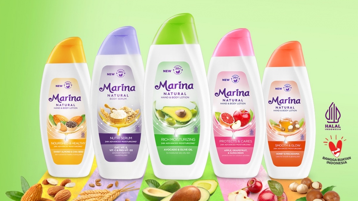 5 Rekomendasi Hand Body Lotion Marina: Wangi, Murah, dan Bikin Kulit Cerah