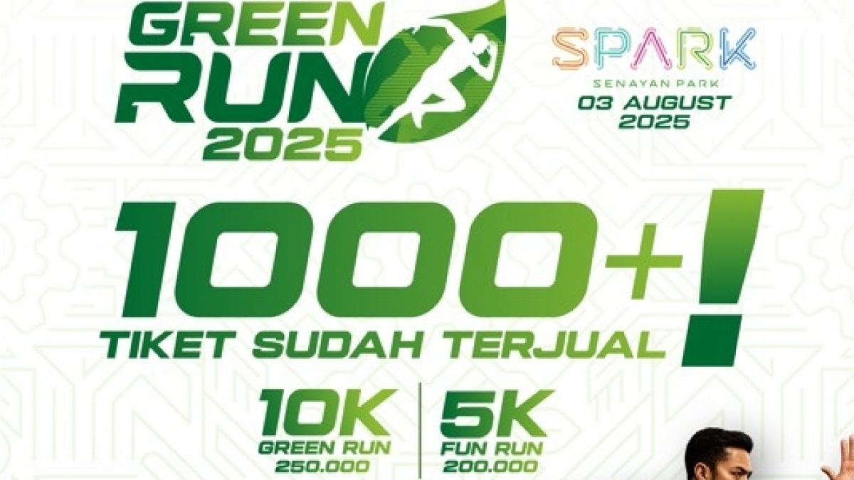 1000+ Tiket Ludes! Green Run 2025 Buktikan Lari Peduli Lingkungan Jadi Tren