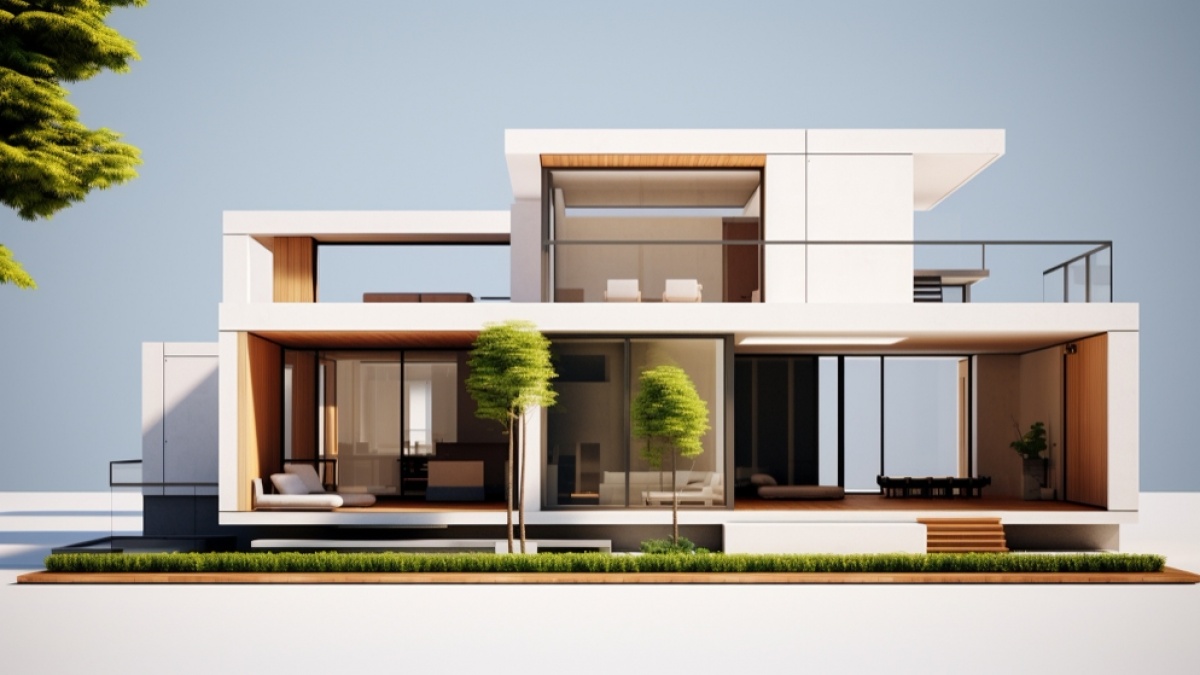 4 Ide Desain Rumah Minimalis Modern 2 Lantai, Bikin Hunian Impian Jadi Kenyataan