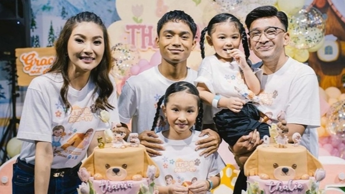 Sarwendah Gelar Ultah Thalia dan Thania Saat Ruben Onsu Syuting Brownis, Disengaja?