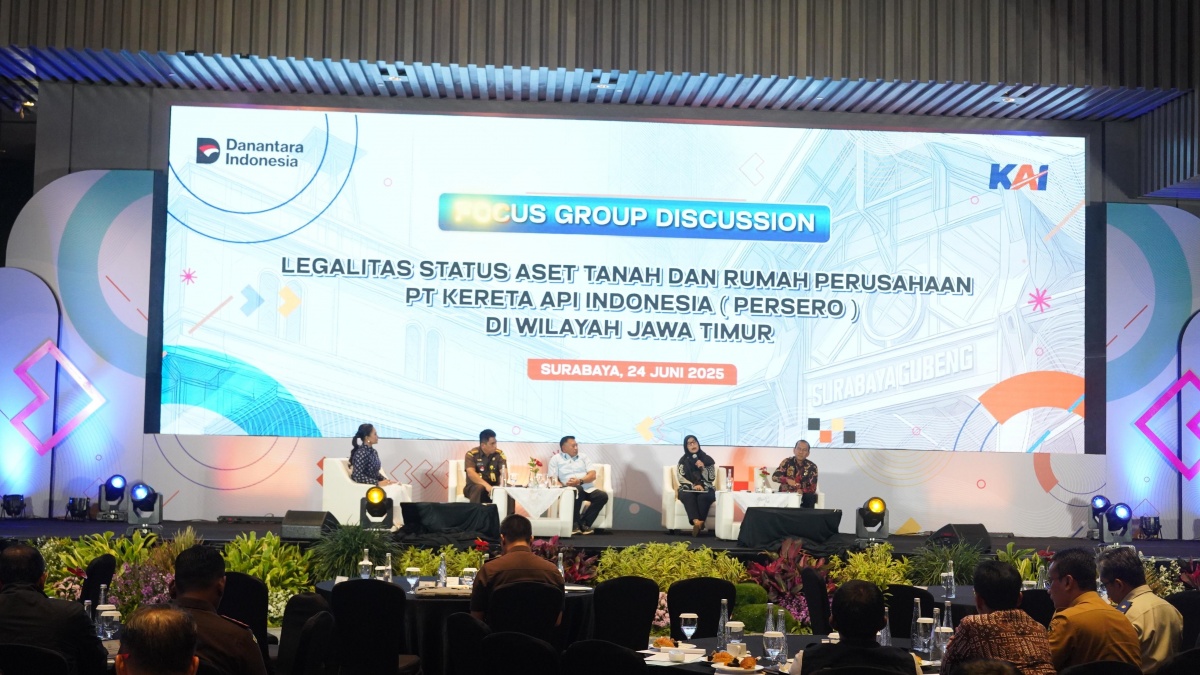 KAI Kelola Aset Tanah Seluas 327 Juta Meter Persegi, Termasuk Rumah dan Bangunan