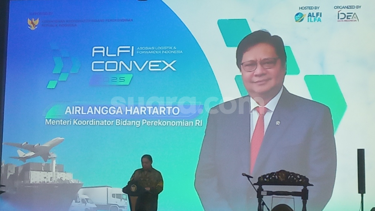 Menko Airlangga Soroti Peringkat Logistik RI di Tingkat Global: Cuma Menengah!