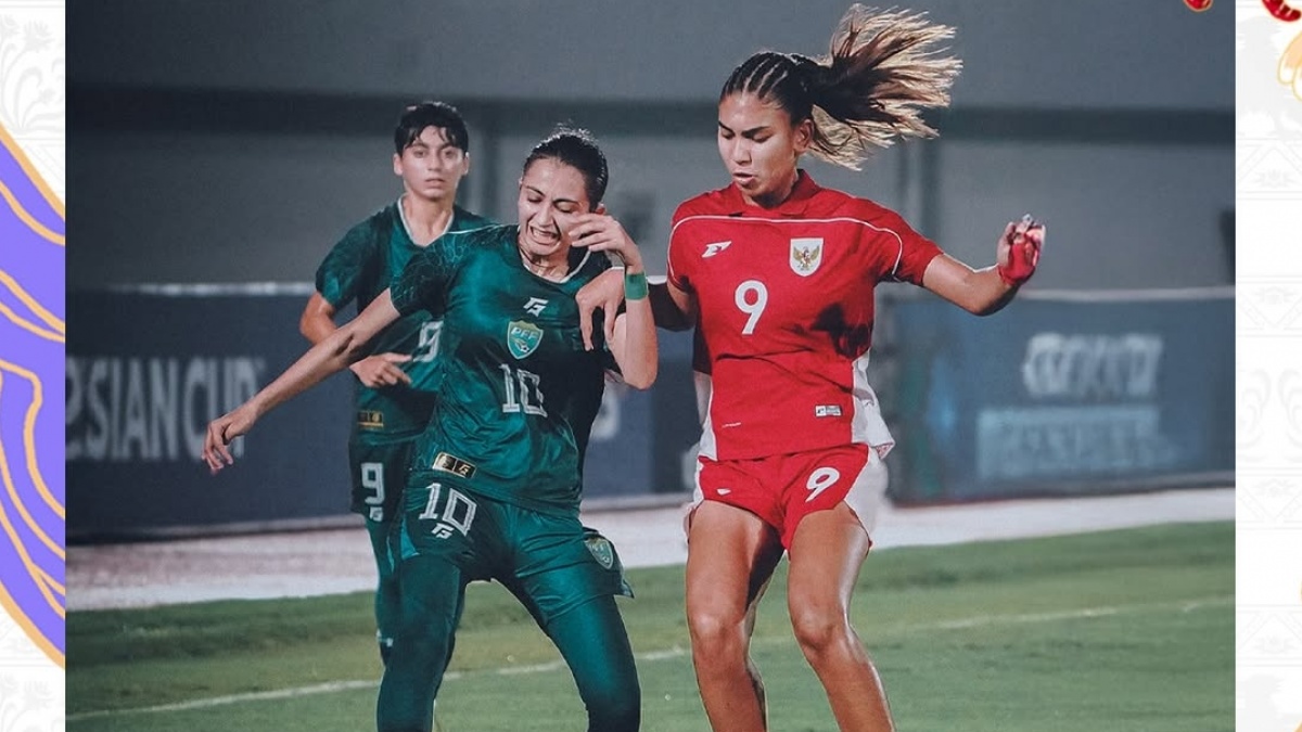 Dihajar Pakistan 0-2, Timnas Putri Indonesia Terancam Gagal ke Piala Asia 2026