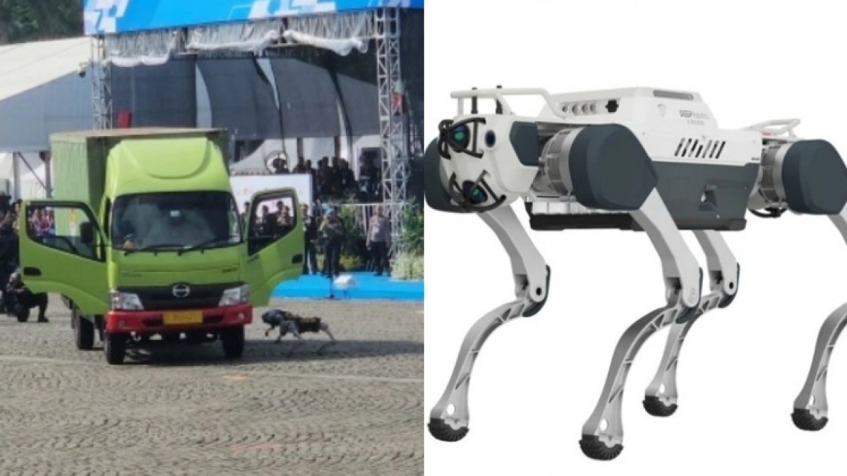 Satu Robot Anjing Polri Harganya Capai Rp3 Miliar? Netizen Ungkap Harganya Jauh Lebih Murah