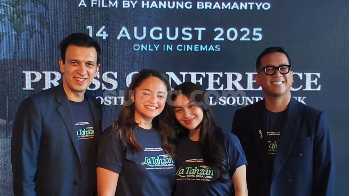 Salurkan Sakit Hati Alina, Marshanda Kembali Bernyanyi untuk Film La Tahzan