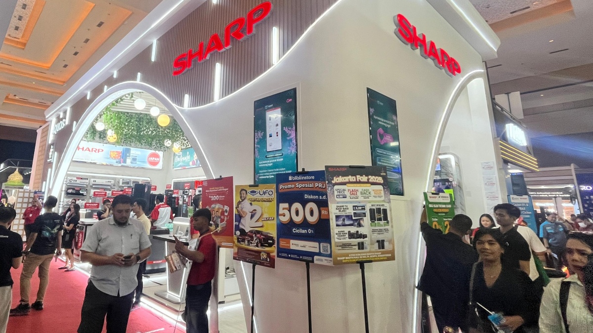 Sharp di PRJ 2025: Promo KTP Unik! Nama Kamu Ada Huruf S, H, A, R, P? Potongan Harga Menanti!