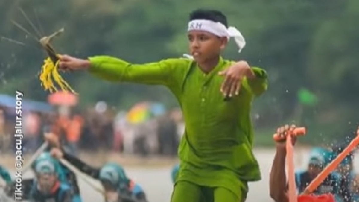 Viral 2025, Tradisi Pacu Jalur Jadi Gaya Baru Atlet Dunia, Ini Asal Usulnya
