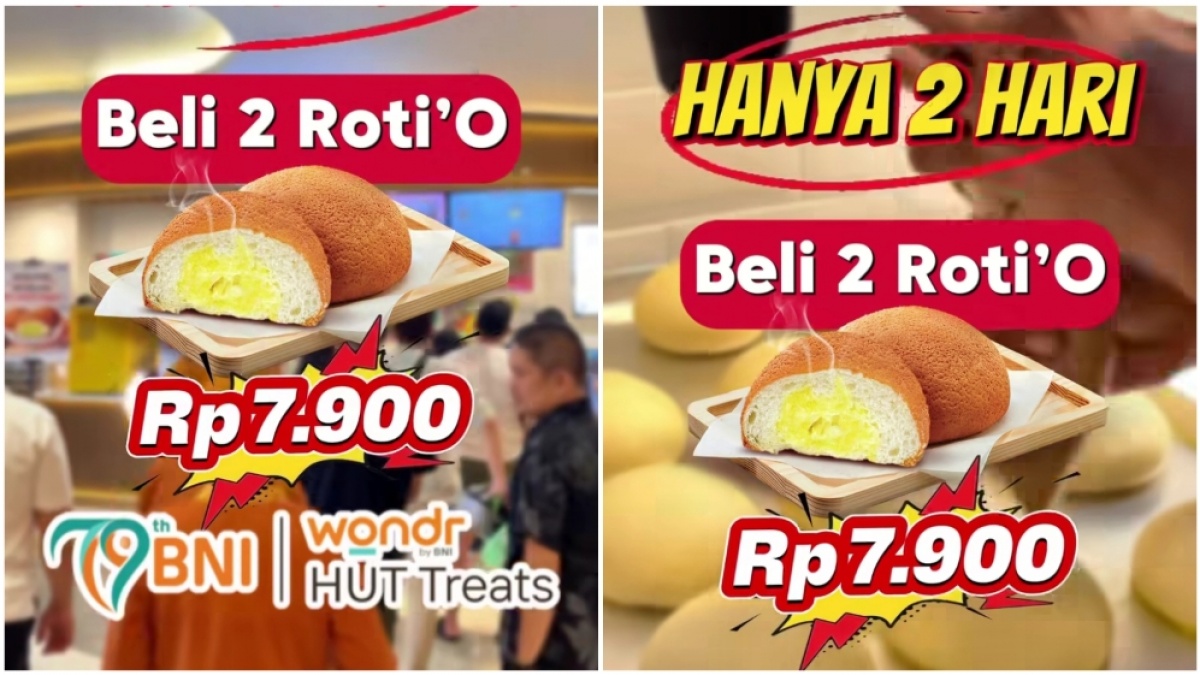 Promo JCo, Kopi Fore, dan RotiO dari BNI Wondr Hari Ini, Ini Cara Klaimnya