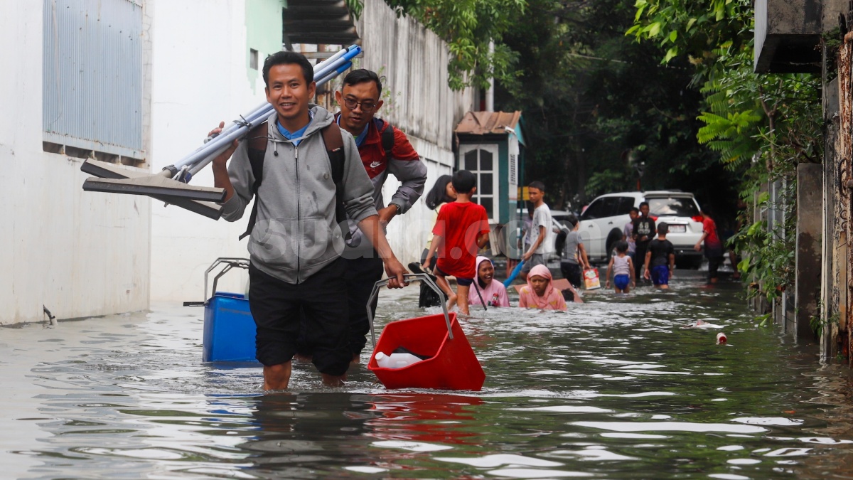 Banjir Jakarta Mulai Surut, BPBD Sebut Sisa Genangan di 3 RT