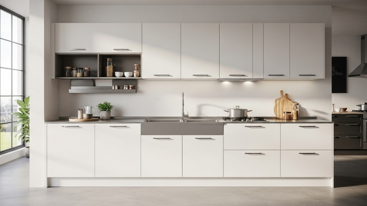5 Inspirasi Desain Kitchen Set Minimalis untuk Dapur Sempit, Bikin Terlihat Luas dan Estetik