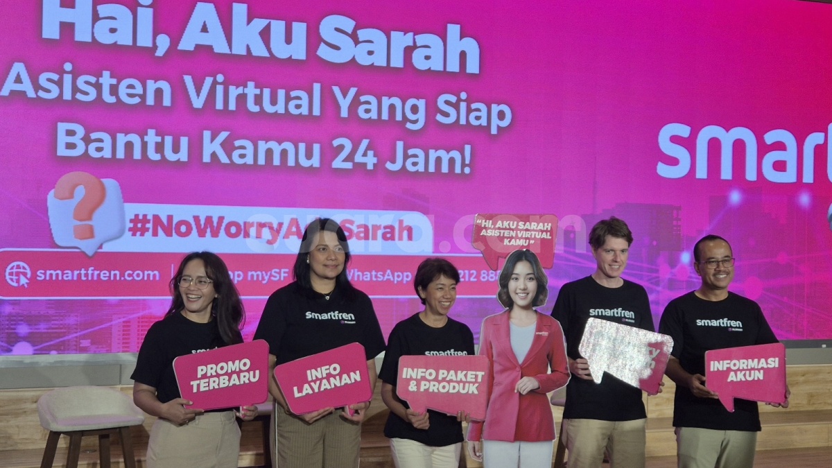 Smartfren Luncurkan Sarah, Asisten Virtual AI Siap Layani Pelanggan 24/7