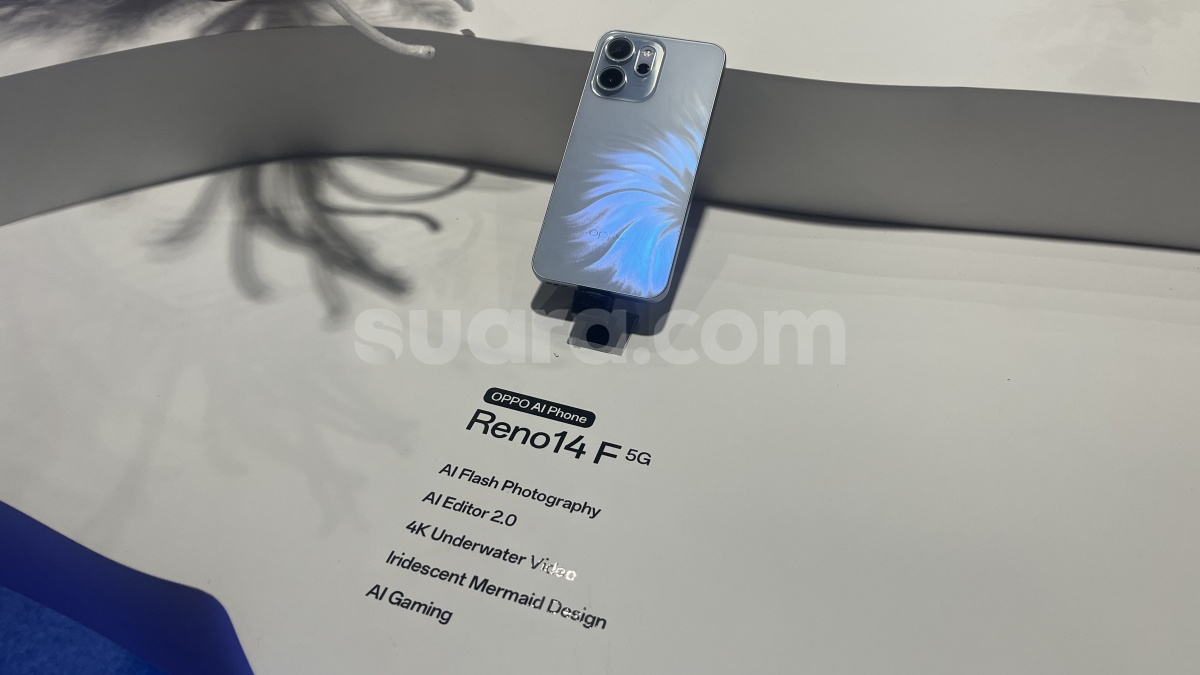 Spesifikasi Oppo Reno 14F yang Resmi ke RI, Harga Mulai Rp 4 Jutaan