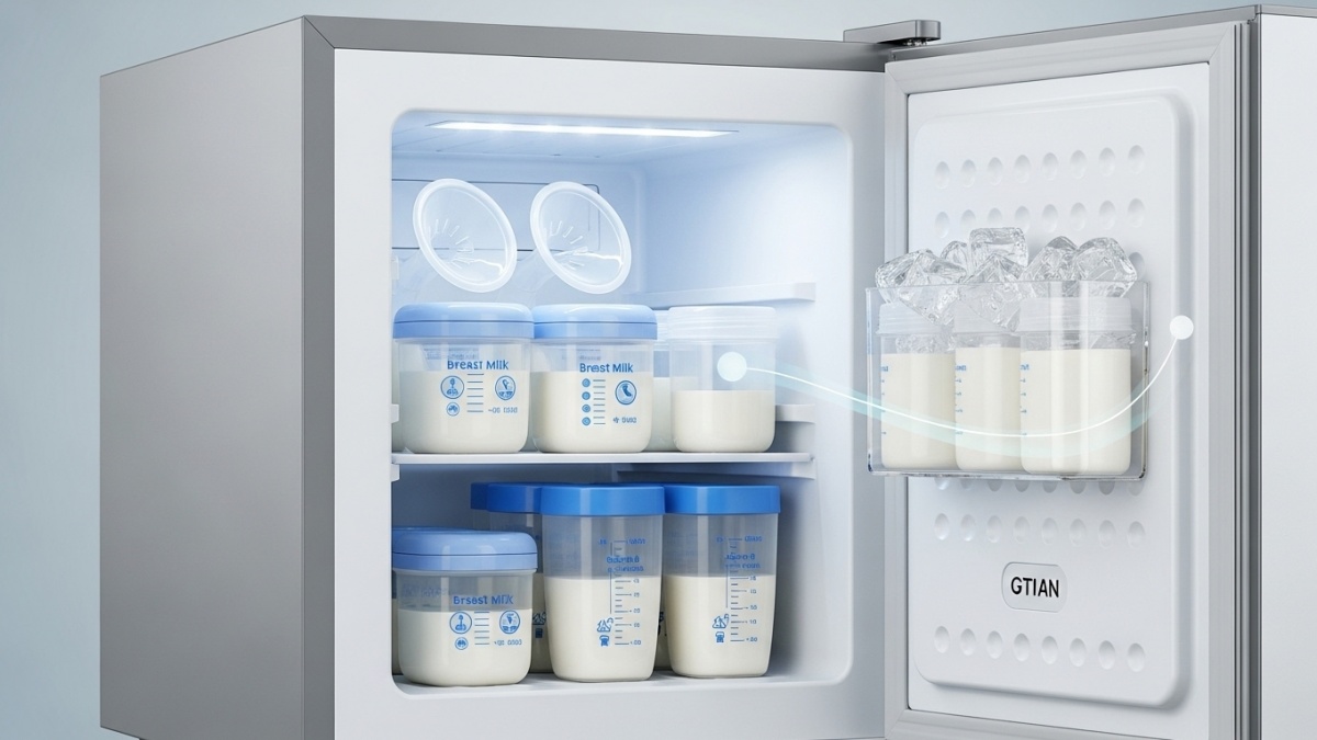 Produk 5 Freezer ASI Terbaik untuk Bunda Menyusui: Hemat Listrik & Kapasitas Lega