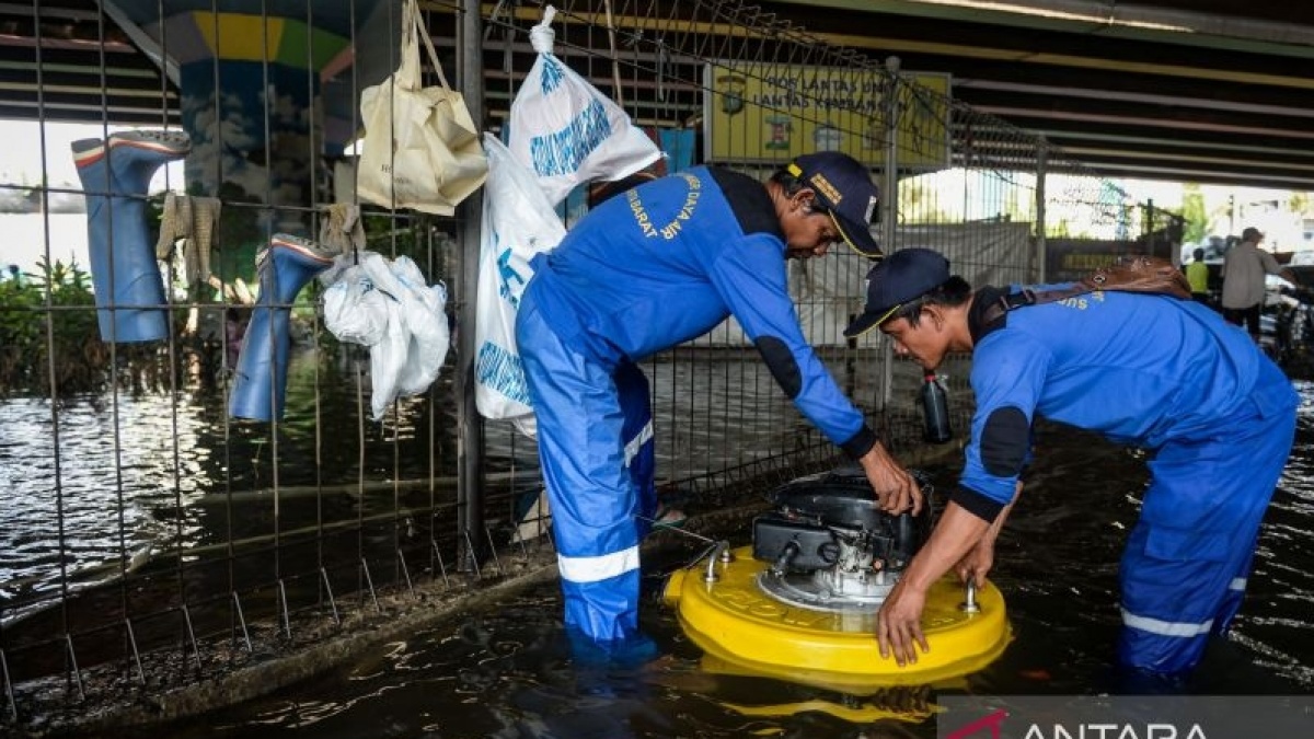Atasi Banjir Jakarta, Dinas SDA Kerahkan 612 Pompa Stasioner dan Ratusan Pompa Mobile