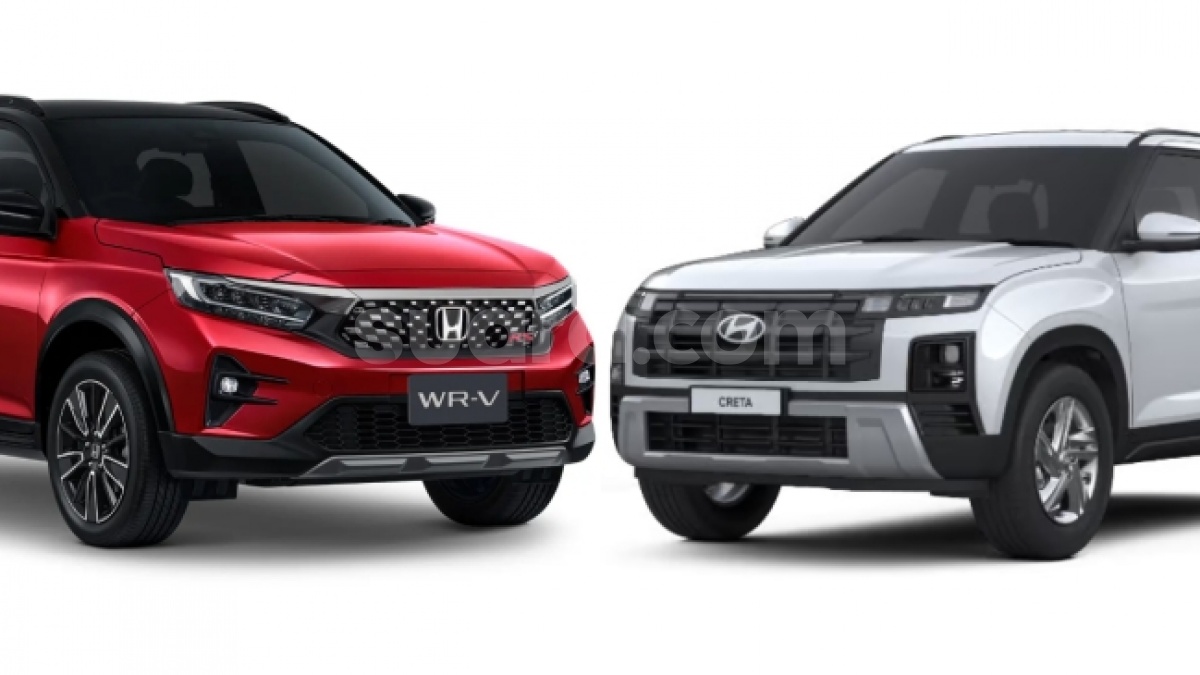 Harganya Beda Tipis, Mending Honda WR-V E CVT atau Hyundai Creta Active MT?