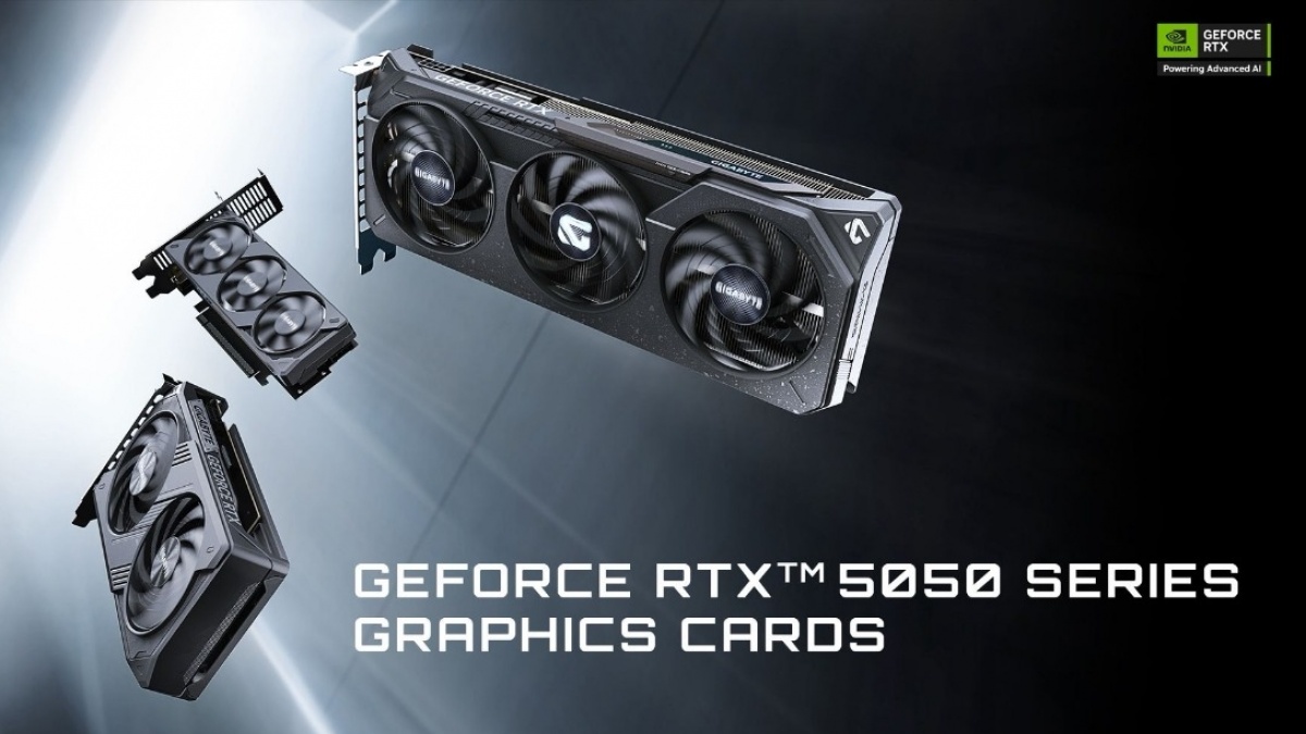 RTX 5050 Resmi Meluncur, Gigabyte Tawarkan Pilihan untuk Gamer dan Kreator