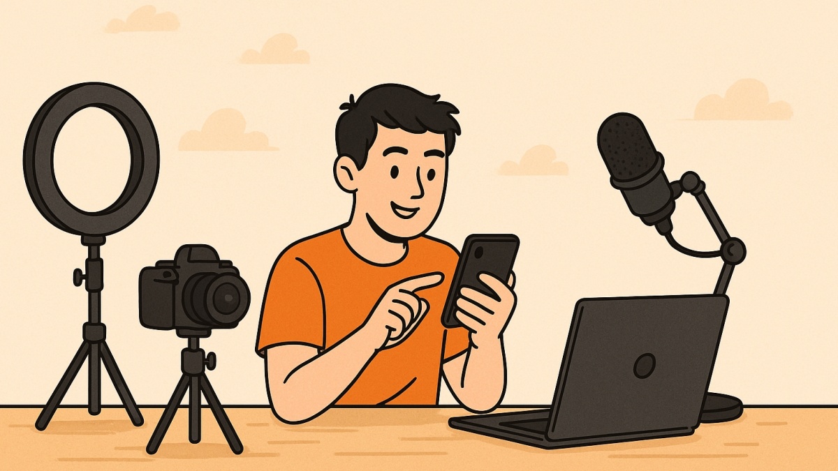 5 Peralatan Penting untuk Pemula yang Baru Mulai Bikin Konten di Media Sosial