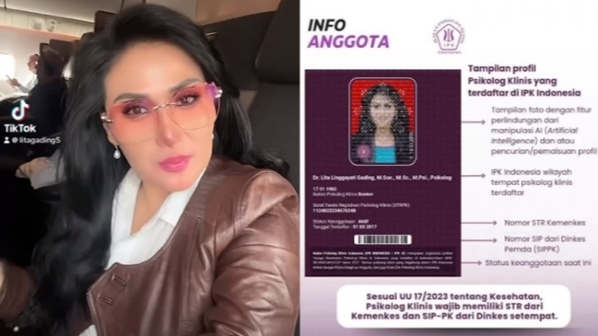 Lita Gading Buktikan Bukan Psikolog Gadungan Usai Disentil Ahmad Dhani