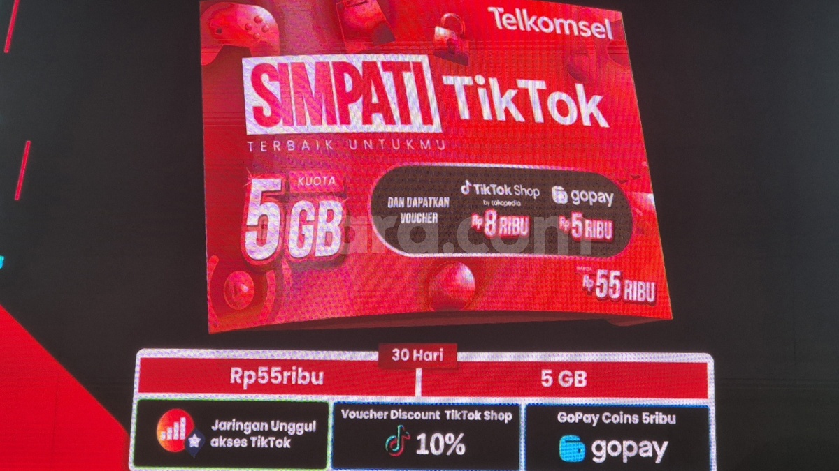 Telkomsel Targetkan UMKM dan Kreator lewat SIMPATI TikTok Targetkan 1 Juta Pedagang di 6 Kota