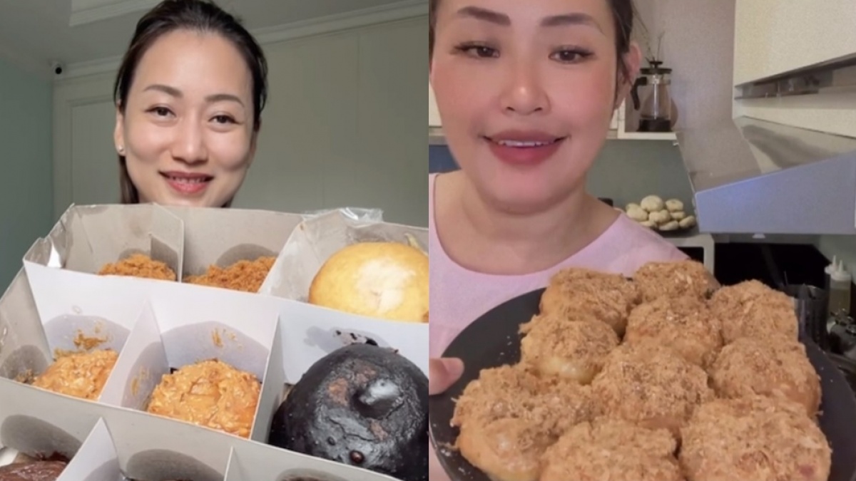 Donat Pinkan Mambo Dikritik Food Vlogger, Bentuknya Begini Rp200 Ribu?