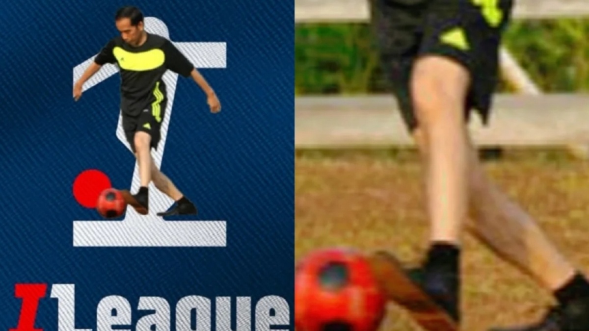 Heboh Logo Super League Mirip Gocekan Jokowi Main Bola, Gak Percaya? Coba Lihat Ini