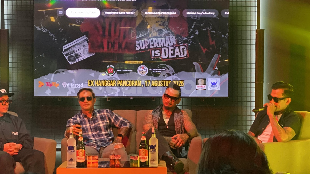 Superman Is Dead Beber Perubahan Riders di Konser 30 Tahun: Ada Bir dan Susu Kurma!