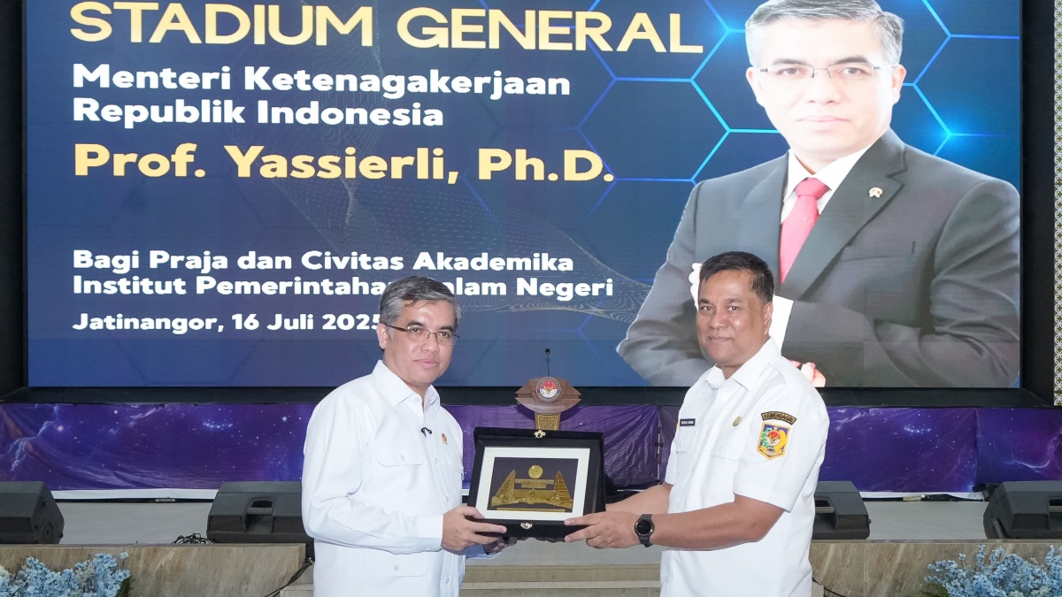 Menaker Minta Praja IPDN Berbekal Tiga Mindset Agar Jadi Pemimpin Visioner
