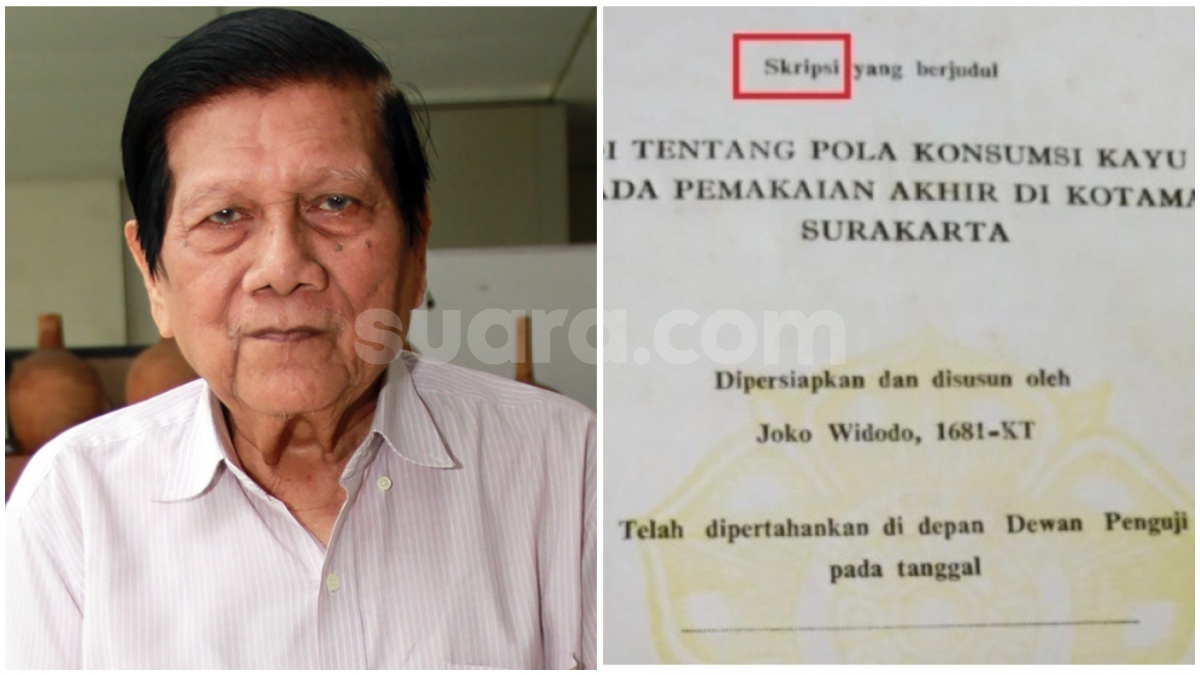 Skripsi Jokowi Diduga Mencontek Pidato Soenardi, Siapa Dia?