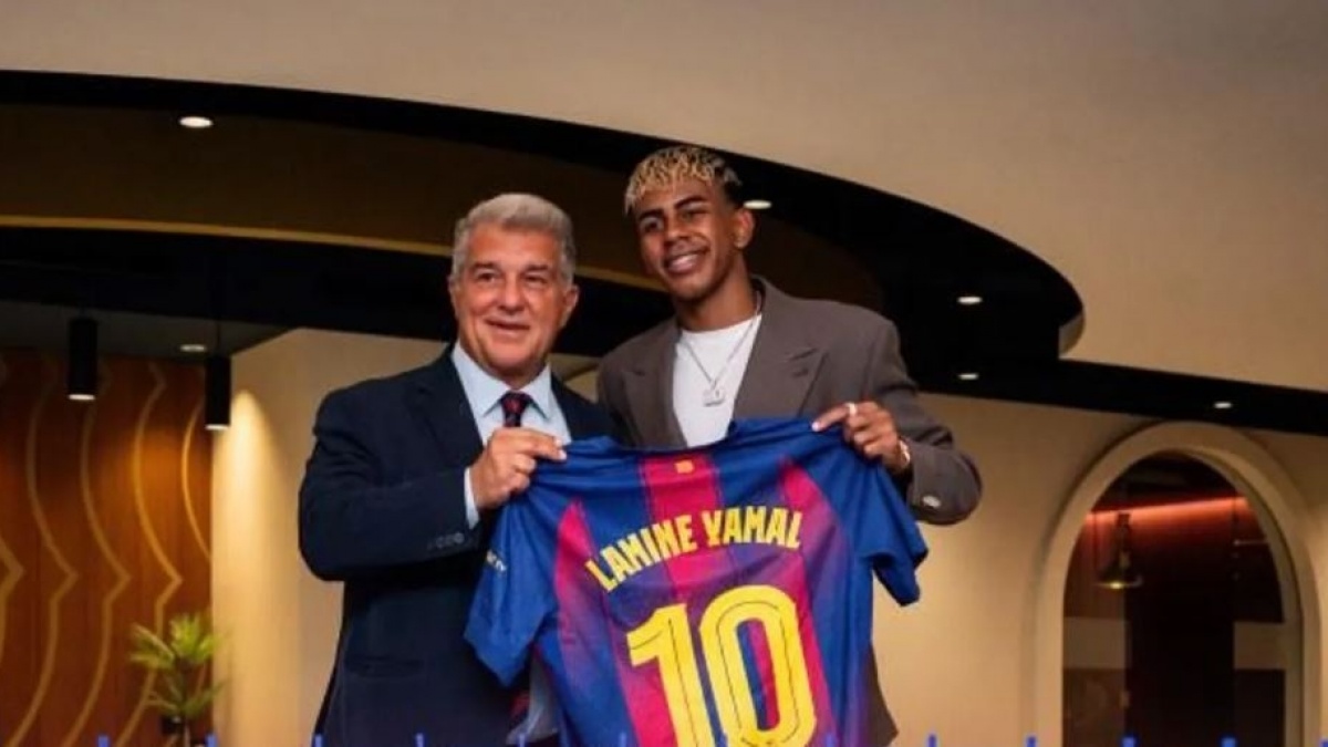 Lamine Yamal Perpanjang Kontrak di Barcelona hingga 2031, Pakai Nomor 10