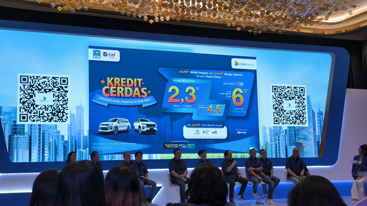 Beli Mobil Baru di GIIAS 2025, Astra Financial Tawarkan Bunga 2,3 Persen