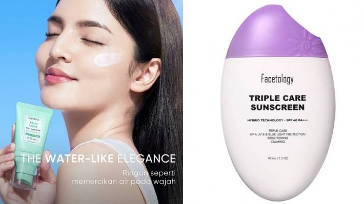 3 Hybrid Sunscreen Terbaik untuk Kulit Berjerawat, Optimal tanpa Bikin Komedoan