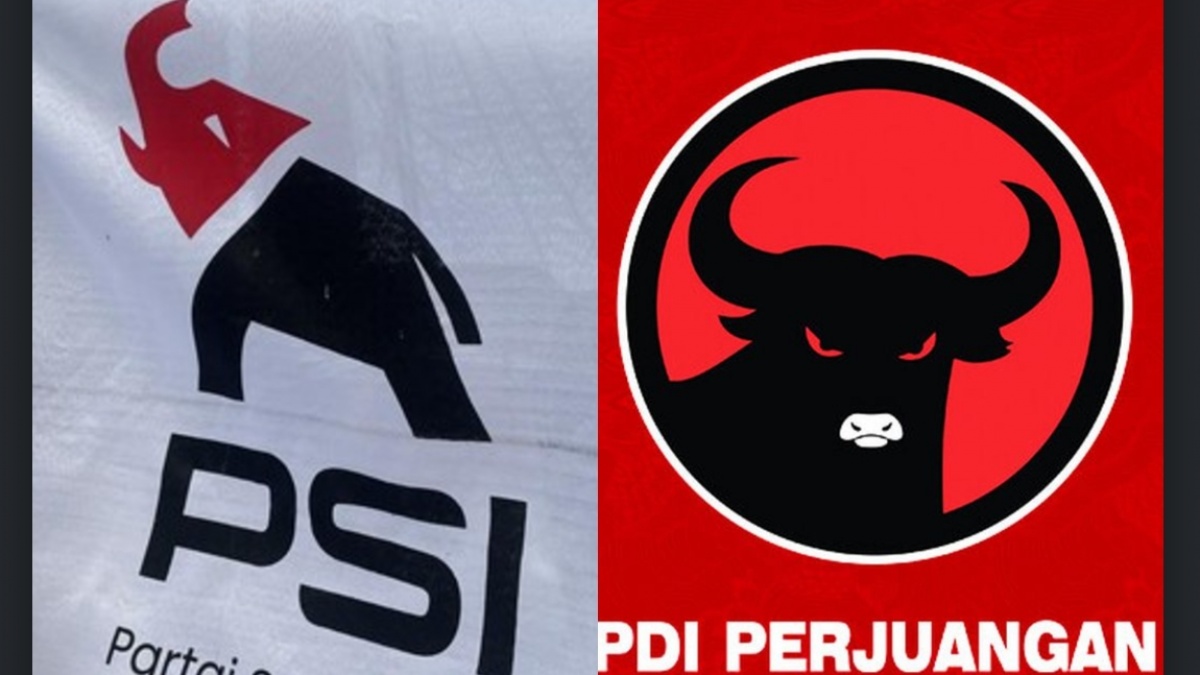 Gajah Gantikan Mawar, PSI Incar Pemilih Jokowi dan 'Curi' Warna PDIP?