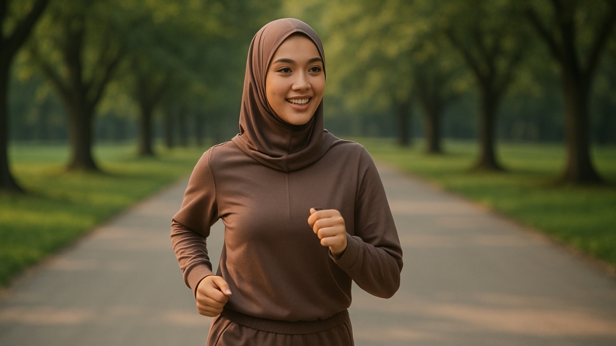 Tetap Nyaman dan Modis, Ini 5 Rekomendasi One Set Outfit Joging untuk Wanita Berjilbab