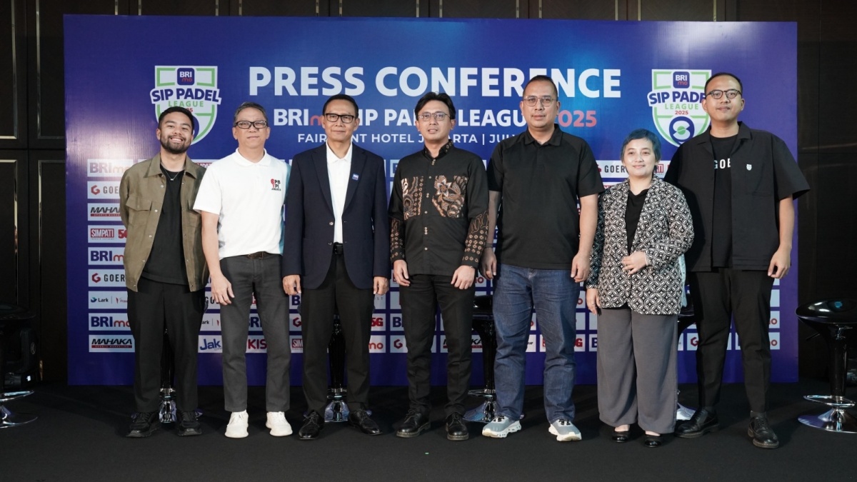 32 Komunitas Bakal Ramaikan Kompetisi Olahraga Padel BRImo SIP Padel League 2025