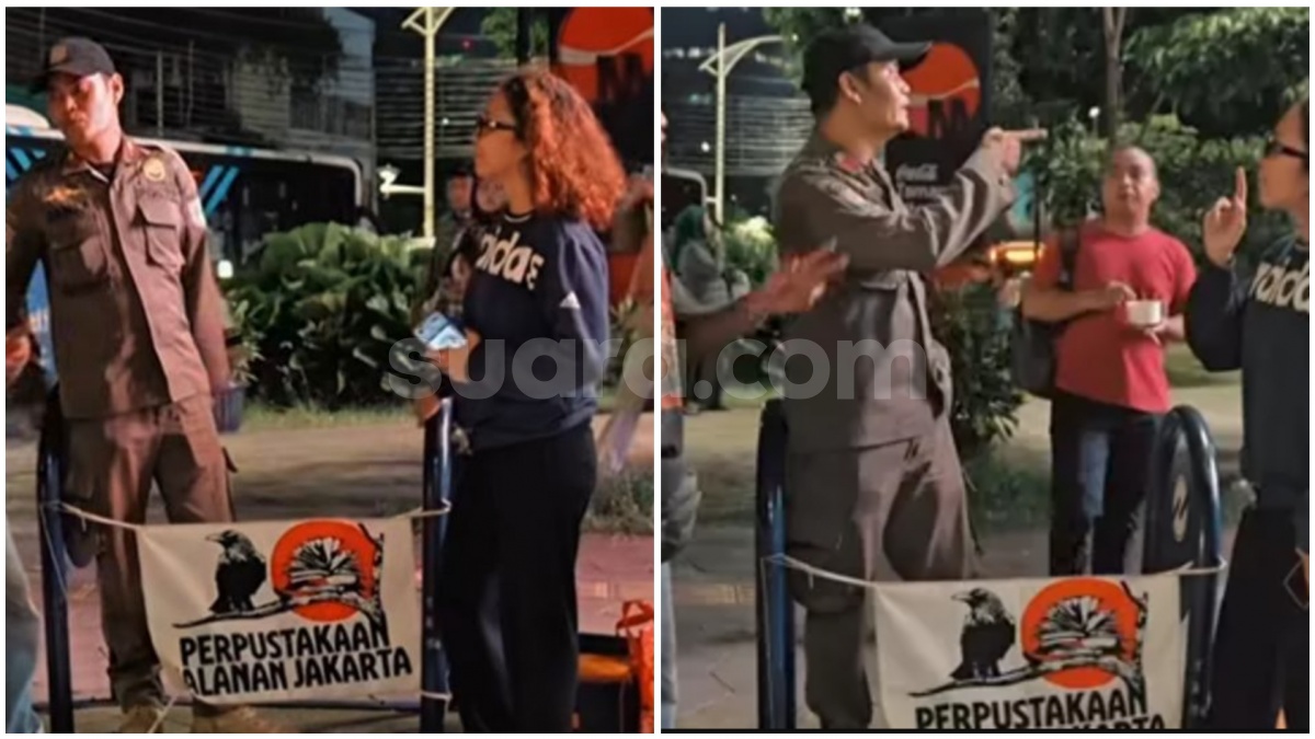 Usai Ditertibkan Satpol PP, Perpustakaan Jalanan Ditawari 'Rumah Baru' Pemprov DKI?