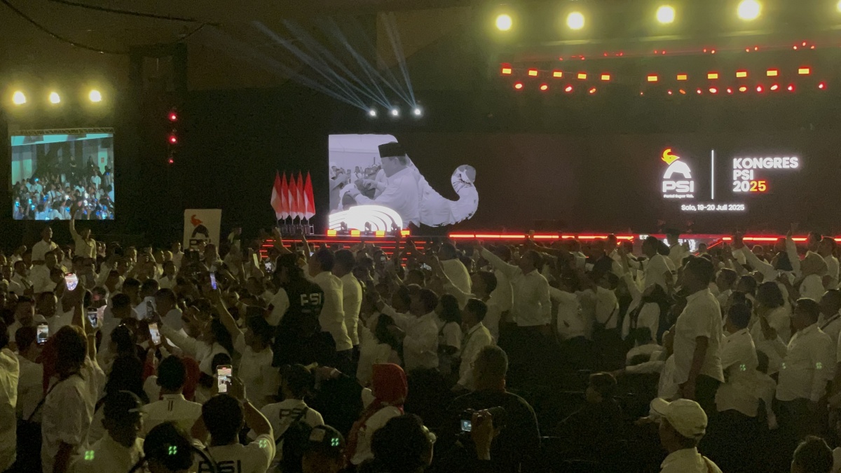 Yel-yel Prabowo 2 Periode Menggema di Kongres PSI, Sinyal Apa Ini?