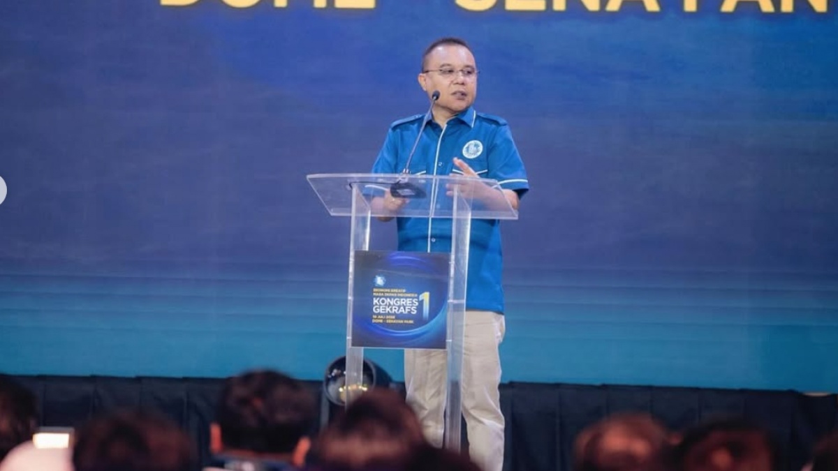 Waktu Kongresnya Bareng PSI, Dasco: Saya Kira Logo Gekrafs Ganti Kancil